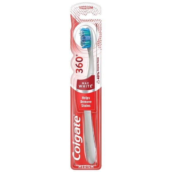 Colgate 360° Max White One Medium Toothbrush