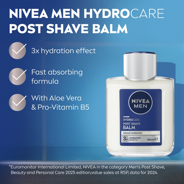Nivea Men Hydrocare Post Shave Balm 100Ml