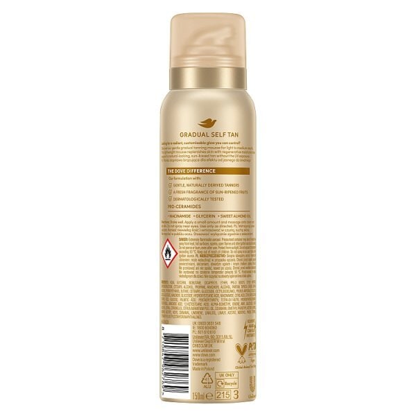 Dove Summer Revived Light to Medium Gradual Tanning Mousse 150 ml