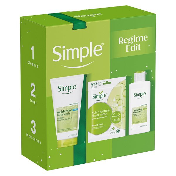 Simple Skincare Daily Regime Christmas Gift Set