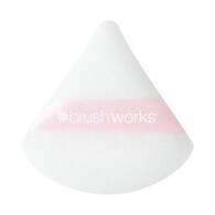 Brushworks Triangular Powder Puff Duo