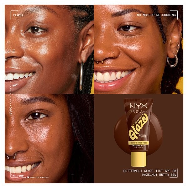 NYX Professional Makeup Buttermelt Glaze Skin Tint + SPF30 Foundation