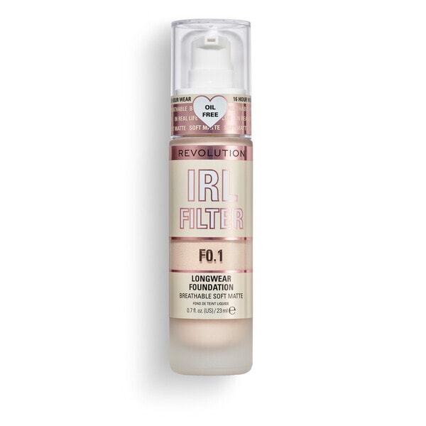 Revolution  Irl Filter Longwear Foundation F0.1