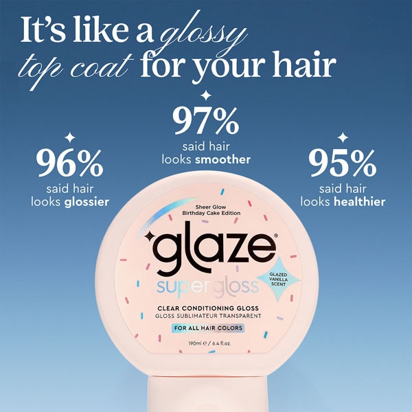 Glaze Super Gloss Shimmer Sheer Glow 190Ml