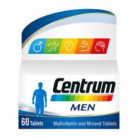 DNR Centrum Men Multivitamins and Minerals - 60 Tablets