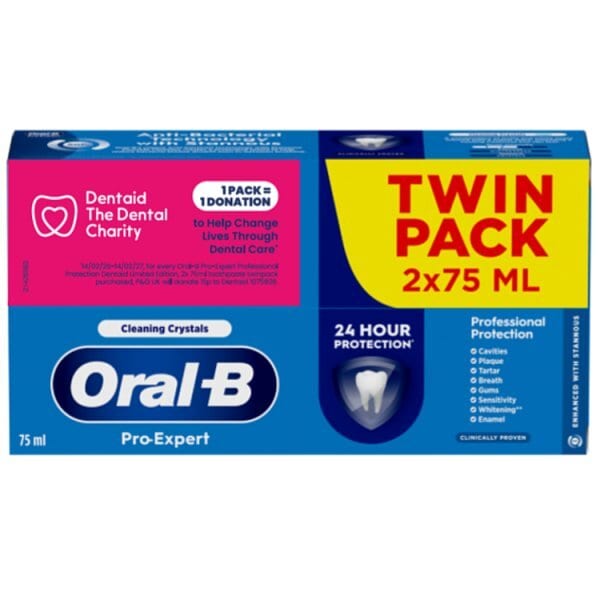 ORAL-B PRO EXP DENTAID PROTECT 2X75ML
