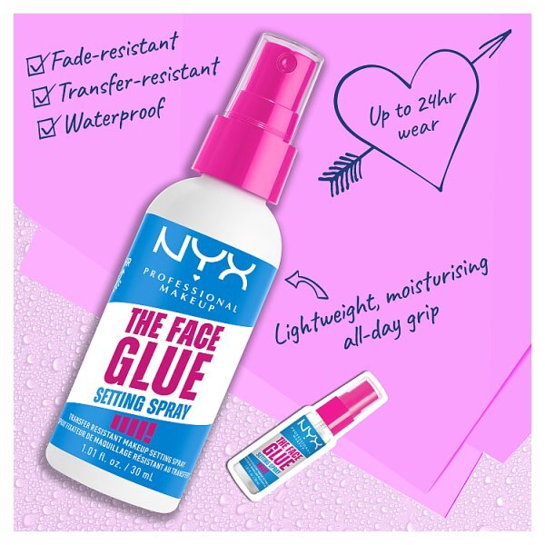 NYX Professional Makeup The Face Glue Setting Spray