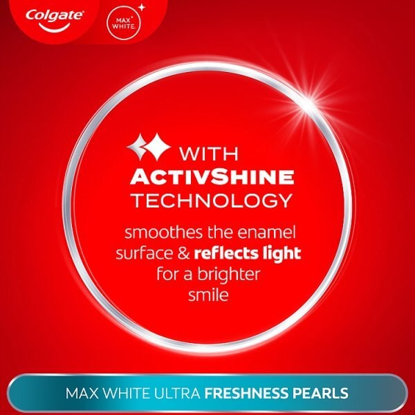 Colgate Max Ultra Fresh Pearls Whitening Toothpaste 75Ml