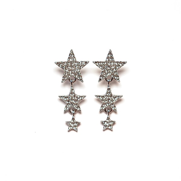 Sensation Jewellery Christmas Crystal Star Drop