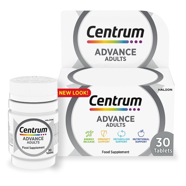 Centrum Advance Multivitamins & Minerals, 30 Tablets