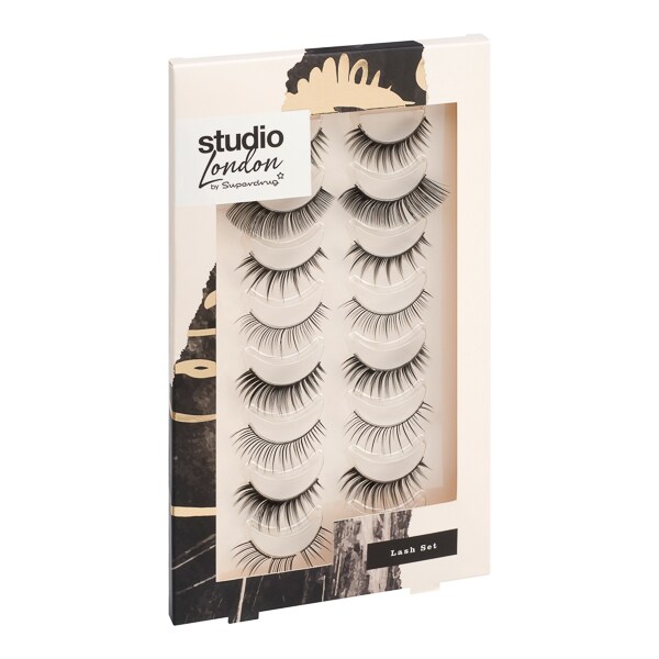 Superdrug Studio London Lash Set 8 Piece