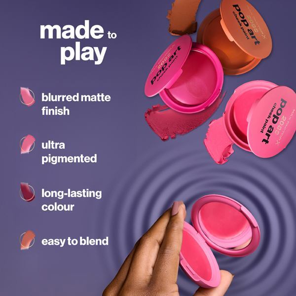 Max Factor 2000 Calorie Pop Art Cheek Paint Blush - Pulse