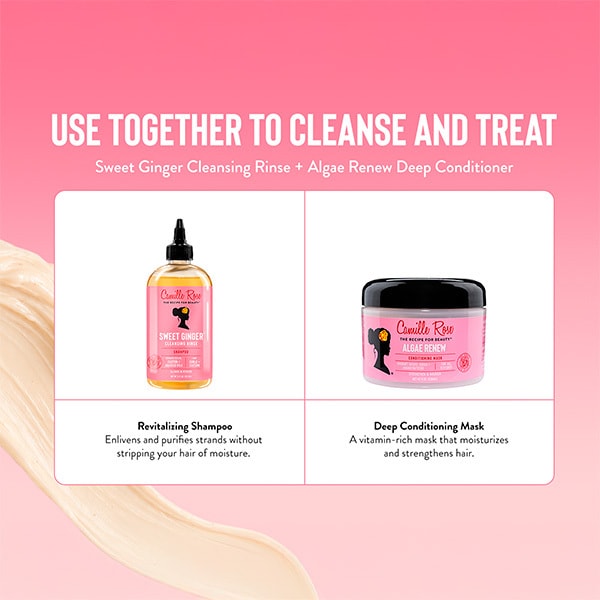 Camille Rose Sweet Ginger Cleansing Rinse 350ml