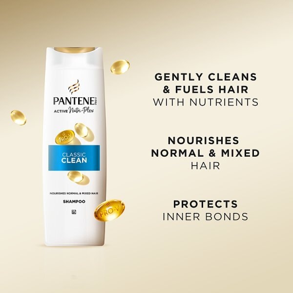Pantene Pro-V Classic Clean Shampoo, Normal To Mixed 500Ml