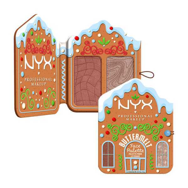 NYX Professional Makeup Buttermelt Face Palette Deep