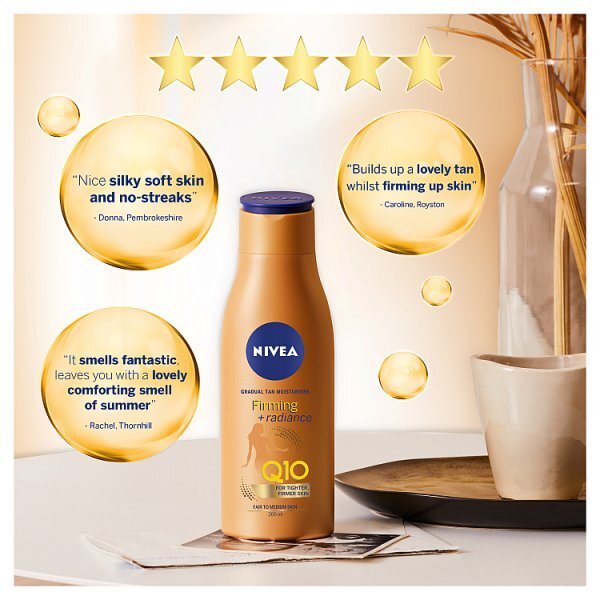 NIVEA Q10 Gradual Tan Body Lotion Fair to Medium Skin 200ml