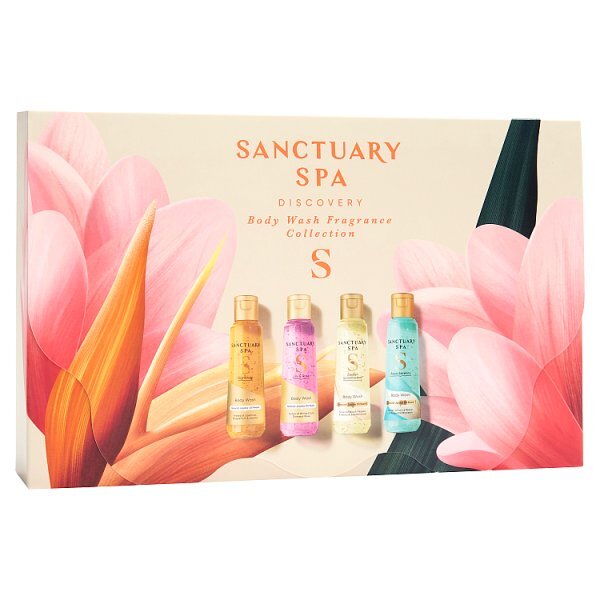Sanctuary Spa Discovery Bodywash Gift Set 4Pk