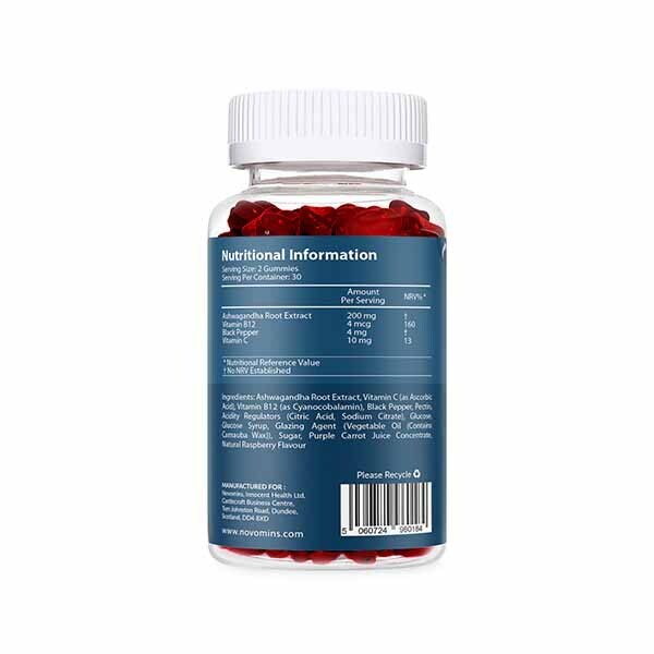 Novomins Ashwagandha Gummies 60 Gummies