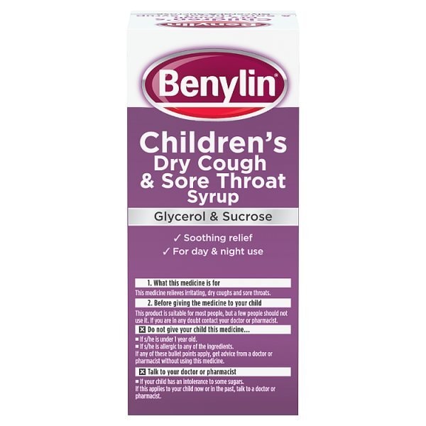 Benylin Childrens Blackcurrant 125ml