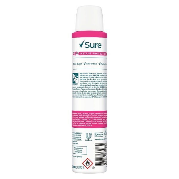 Sure Bright Bouquet Anti-Perspirant Deodorant Aerosol 200ml Fifa World cup Edition