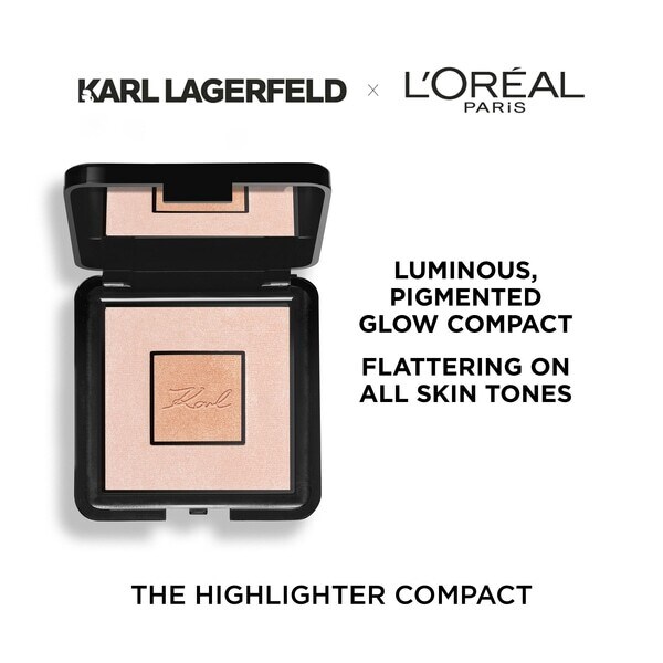 L'Oreal Paris X Karl Lagerfeld Highlighter Kompact