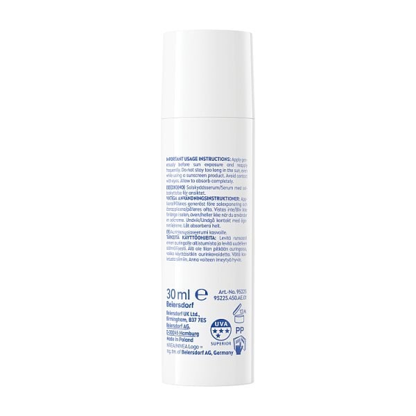 NIVEA SUN 2in1 Primer Daily UV Face Serum SPF50+ 30ml