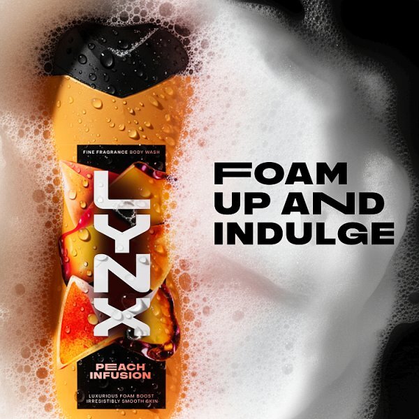Lynx Fine Fragrance Collection Peach Infusion Premium Body Wash 400 ml