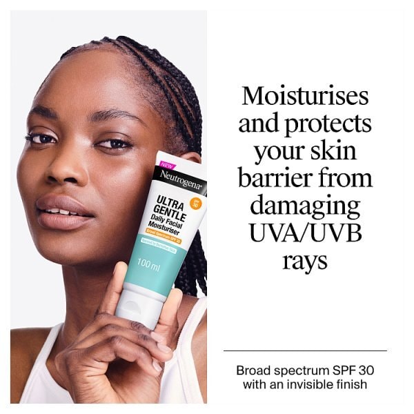 Neutrogena Ultra Gentle Daily Facial Moisturiser With Spf30 100Ml