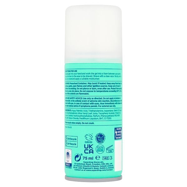Superdrug Female Shave Gel 75ml