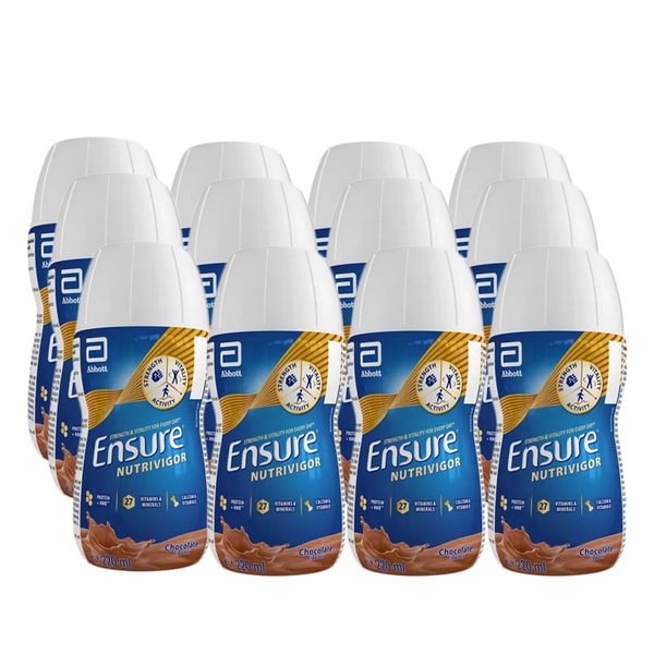 Ensure Ready To Drink Chocolate Flavour 220ml x 12 Bundle