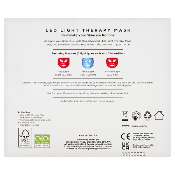 Superdrug LED Light Therapy Mask