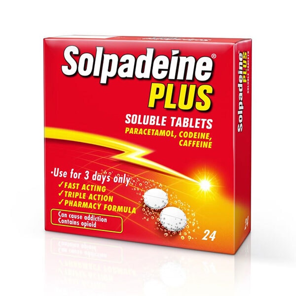 Solpadeine Plus Soluble Tablets 24s