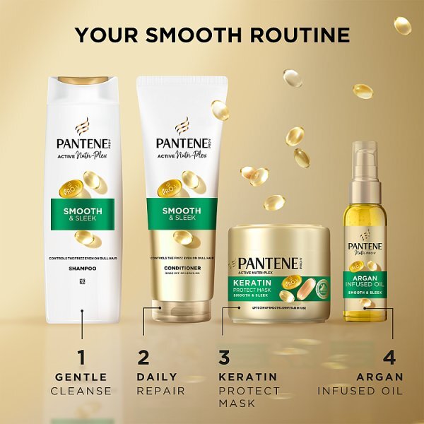Pantene Pro-V Smooth & Sleek Hair Oil with Argan Oil 100ml