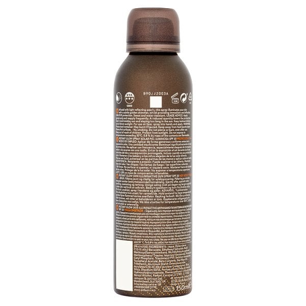 Piz Buin Instant Glow Sun Spray SPF30 150ml