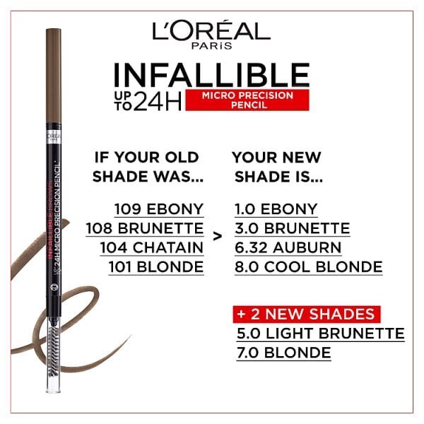 L'Oréal Paris Infallible 24H Precision Pencil Blonde