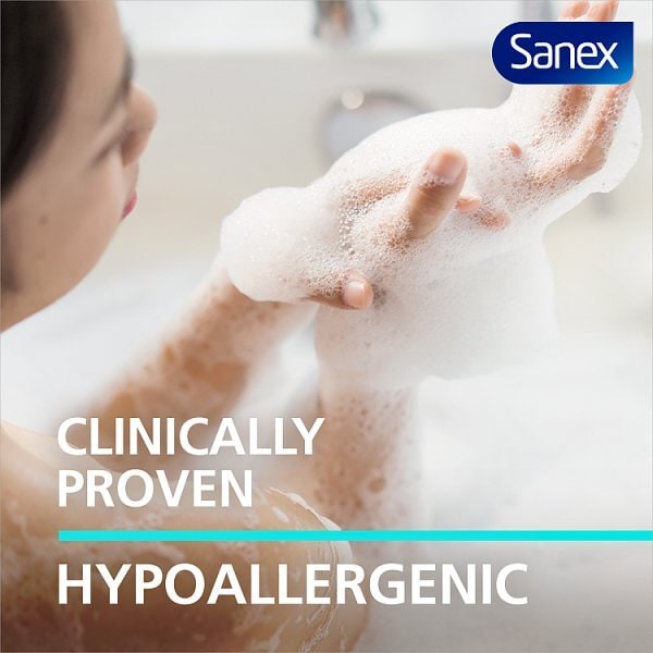 Sanex Zero% Hypoallergenic Relaxing Care Bath Soak 450ml