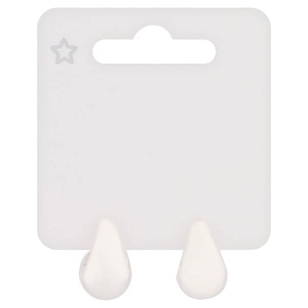 Superdrug Silver Tone Drop Earrings