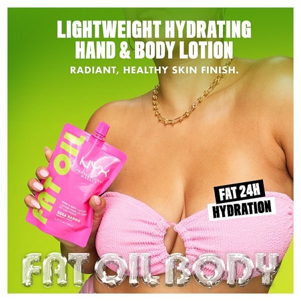 NYX Professional Makeup Fat Oil Body Lotion Suga Baddie 150ml