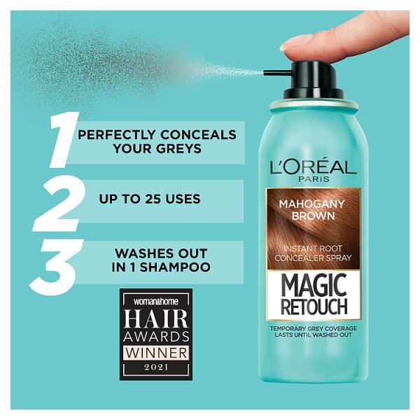 L'Oreal Paris Magic Retouch Mahogany Brown Root Touch Up