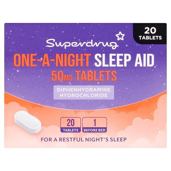 Superdrug Sleep Aid 50mg 20s