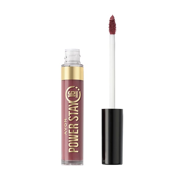 Avon Power Stay 16-Hour Liquid Lip Colour Nighthawk