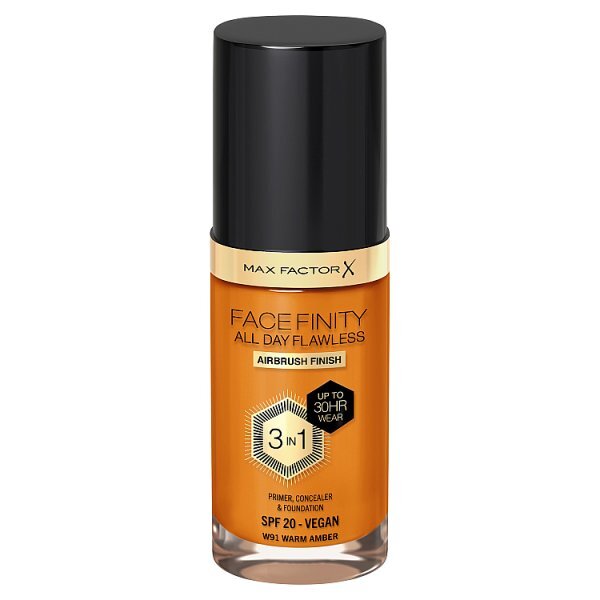 Max Factor Facefinity Flawless Foundation, Warm Amber