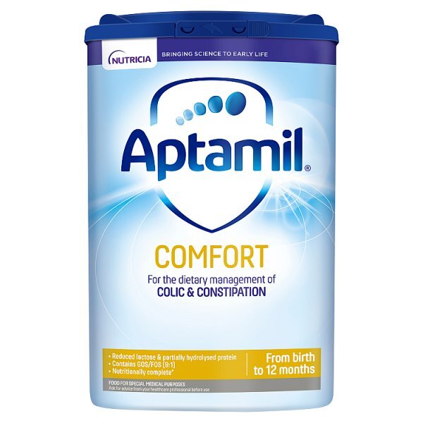 Aptamil Comfort Baby Milk Formula from Birth to 12 Mths 800g