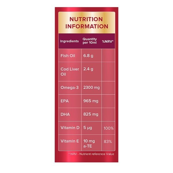 Seven Seas Cod Liver Oil Maximum Strength Liquid