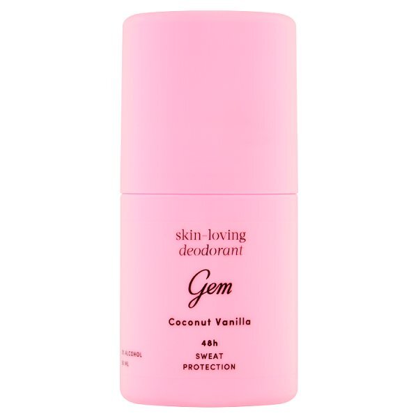 Gem Skin-Loving Roll On Deodorant: Coconut Vanilla 50ml