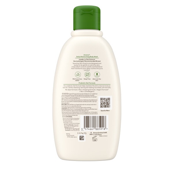 AVEENO Daily Moisturising Wash Comforting Cocoa Vanilla 300ml?