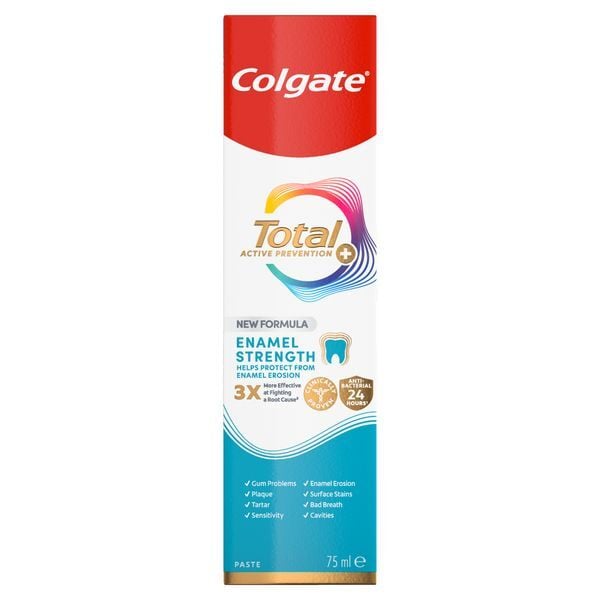 Colgate Total Enamel Strength Toothpaste 75ml