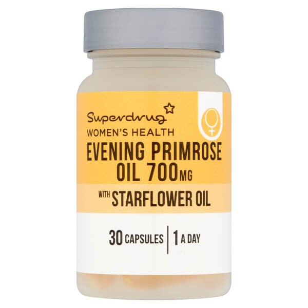 Superdrug Evening Primrose Oil with Starflower Oil x30