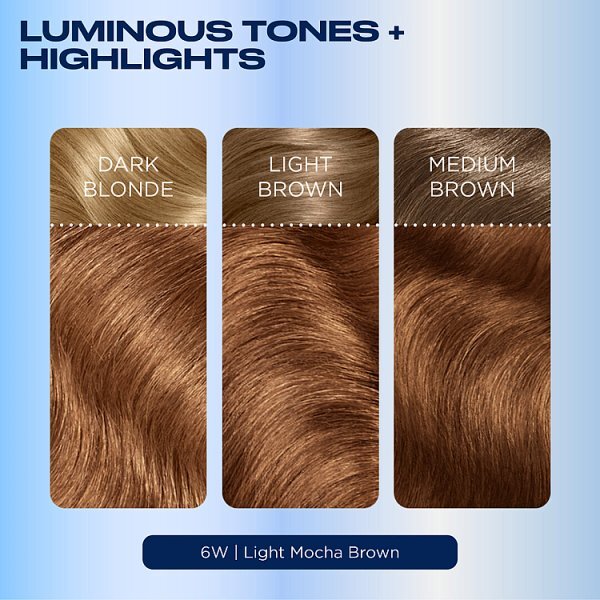 Clairol Nice'n Easy Hair Dye 6W Light Mocha Brown