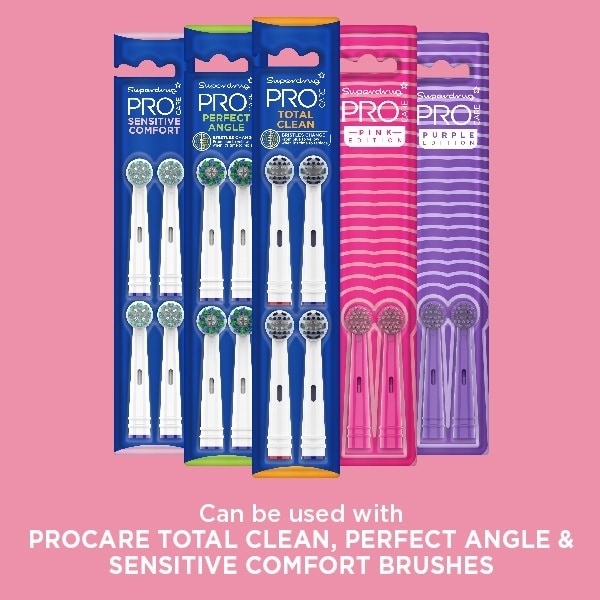 Pro Care Pink Infinity Electric Toothbrush